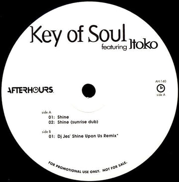 Key Of Soul Featuring Itoko - Shine Vinyl Vinly Record
