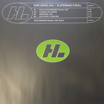 Kim English - Supernatural Vinyl Vinly Record