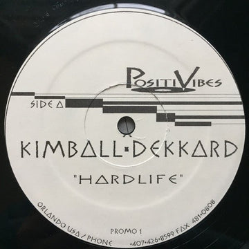 Kimball & Dekkard - Hardlife / Lushlife Vinyl Vinly Record