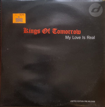 Kings Of Tomorrow - My Love Is Real Vinyl Vinly Record