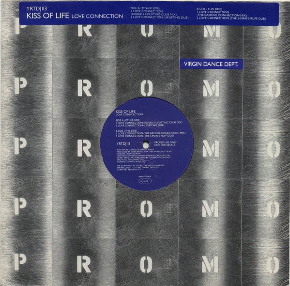 Kiss Of Life - Love Connection Vinyl