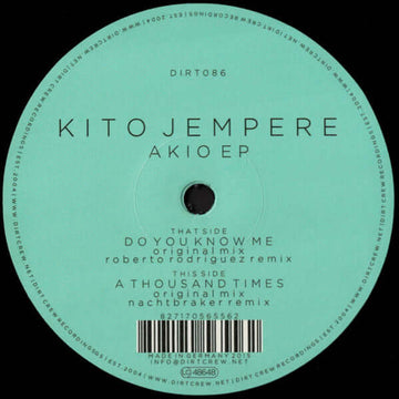 Kito Jempere - Akio EP Vinyl Vinly Record