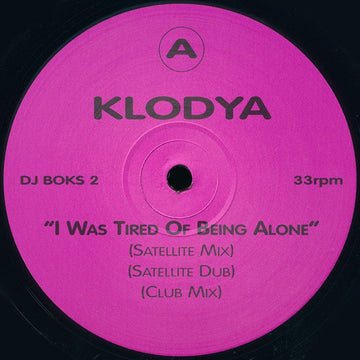 Klodya - I Was Tired Of Being Alone Vinyl Vinly Record