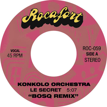 Konkolo Orchestra & Bosq - Le Secret (Bosq Remix) Vinyl Vinly Record