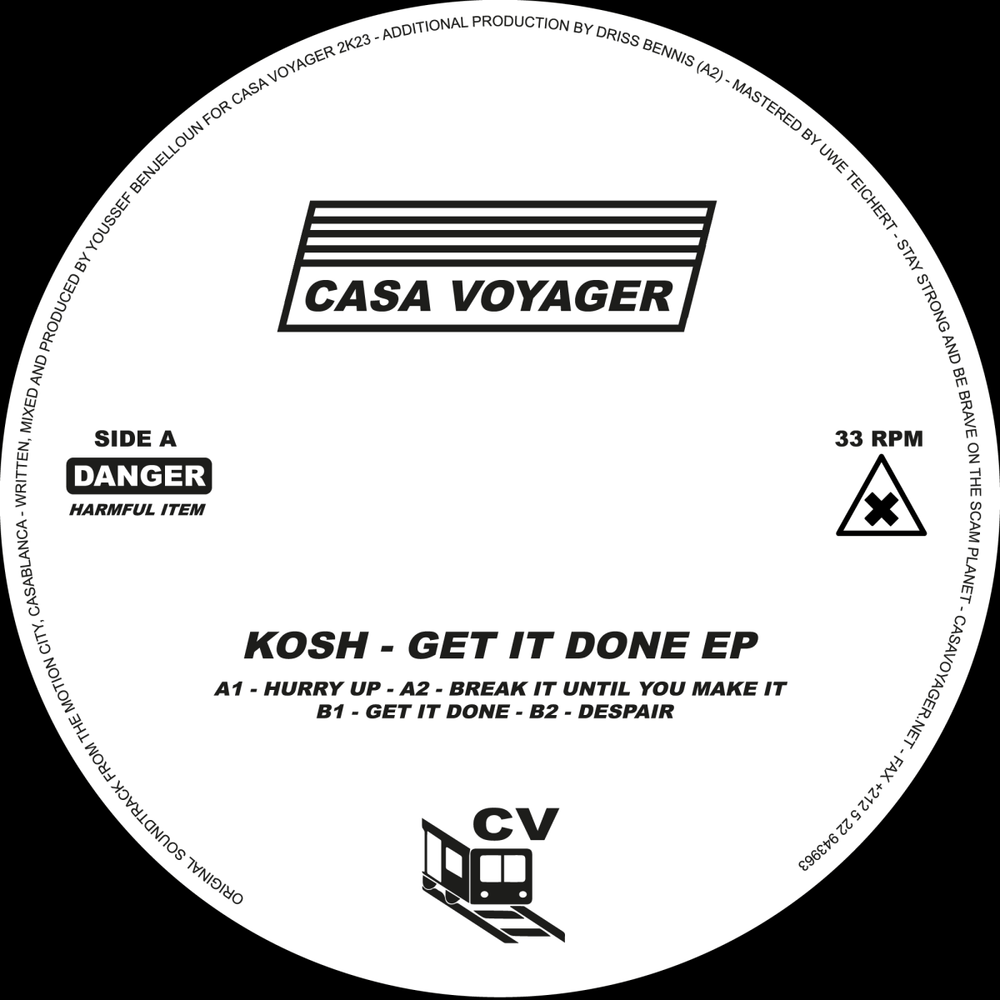 Kosh - Get It Done EP Vinyl