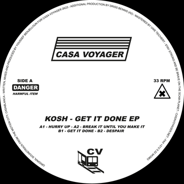Kosh - Get It Done EP Vinyl Vinly Record