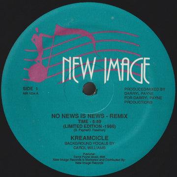 Kreamcicle - No News Is News (Remix) Vinyl Vinly Record