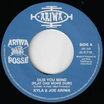 Kyla & Ariwa Posse - Dub You Mind Vinyl Vinly Record