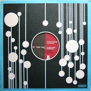 La Nueva Banda Santisteban / Candeias - Improvisto 2 Pre - Release Vinyl Vinly Record