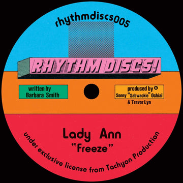 Lady Ann - Freeze (Tim Reaper Remix) Vinyl Vinly Record