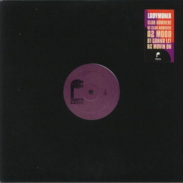 Ladymonix - Club Nowhere EP Vinyl Vinly Record