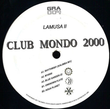 Lamusa II - Club Mondo 2000 Vinyl Vinly Record