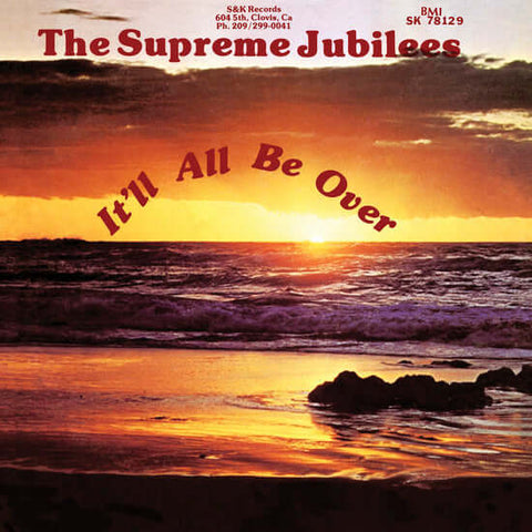 Supreme Jubilees - It'll All Be Over - Artists Supreme Jubilees Genre Gospel, Soul, Reissue Release Date 4 Aug 2023 Cat No. LITA 120 Format 2 x 12" Opaque Maroon & Transparent Yellow Vinyl - Light In The Attic - Vinyl Record