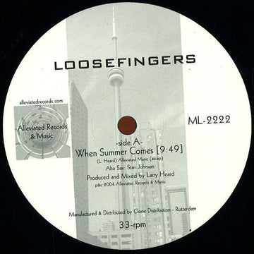 Larry Heard - Loosefingers EP 2 Vinyl Vinly Record
