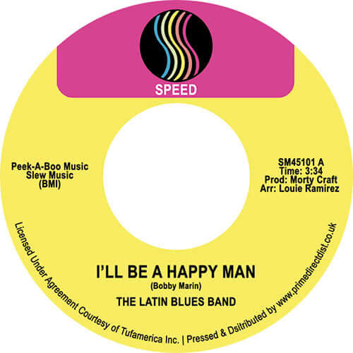 Latin Blues Band - I'll Be A Happy Man Vinyl
