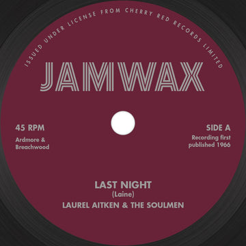 Laurel Aitken - Last Night / Don't Break Your Promises Vinyl Vinly Record