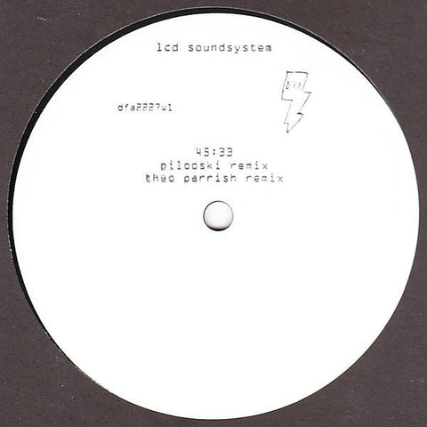 LCD Soundsystem - 45:33 (Pilooski Remix) / 45:33 (Theo Parrish Remix) Vinyl - Vinyl Record