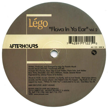 Lego - Flava In Ya Ear Vol. 2 Vinyl Vinly Record