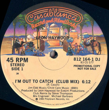 Leon Haywood - I'm Out To Catch Vinyl Vinly Record