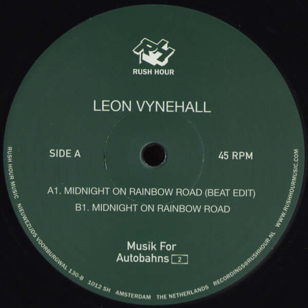 Leon Vynehall - Midnight On Rainbow Road Vinyl