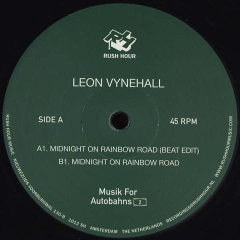 Leon Vynehall - Midnight On Rainbow Road Vinyl - Vinyl Record
