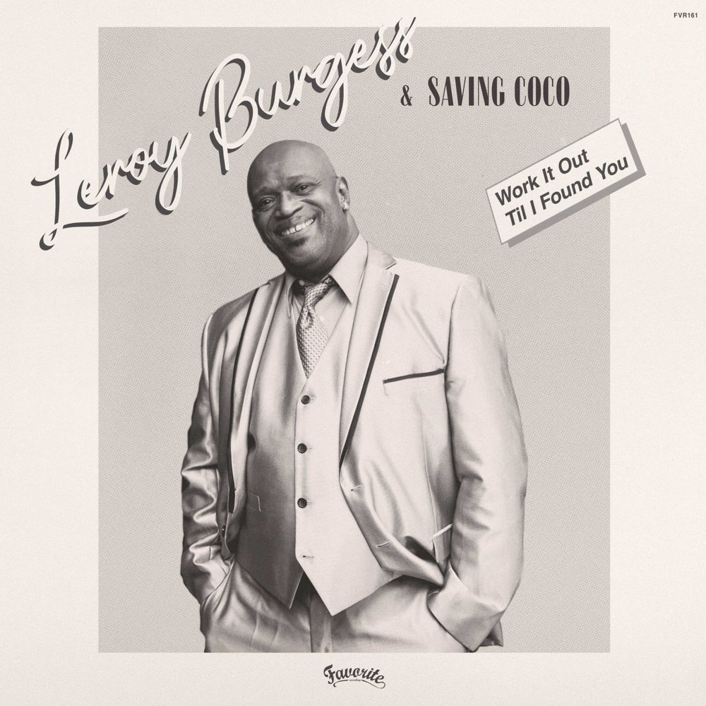 Leroy Burgess & Saving Coco - Work It Out Vinyl