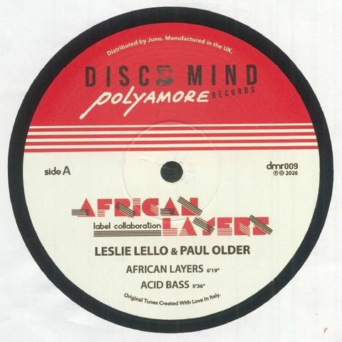 Leslie Lello / Paul Older - African Layers Vinyl - Vinyl Record