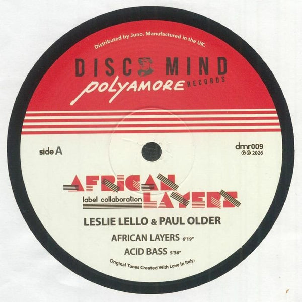Leslie Lello / Paul Older - African Layers Vinyl