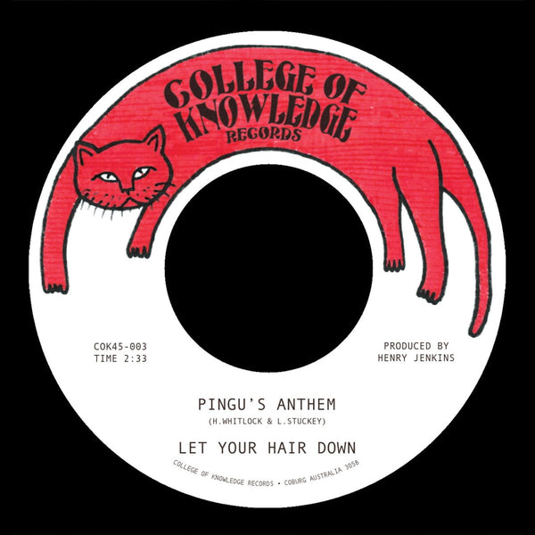 Let Your Hair Down - Pingu's Anthem b/w Gronk Vinyl