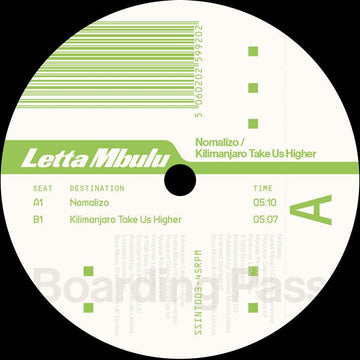 Letta Mbulu - Nomalizo / Kilimanjaro Take Us Higher Vinyl Vinly Record