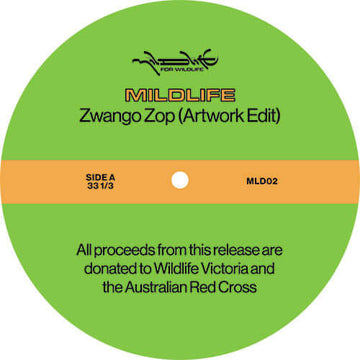 Mildlife - Zwango Zop (Artwork Edit) - Artists Mildlife Genre Disco House Release Date 1 Jan 2020 Cat No. MLD02 Format 12
