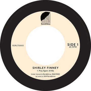Shirley Finney - Pray Again - Artists Shirley Finney Genre Gospel Release Date 1 Jan 2019 Cat No. RSRLTD003 Format 7