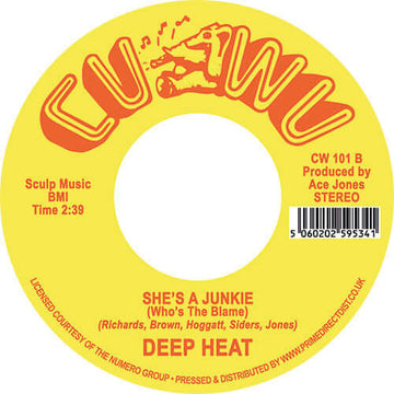 Deep Heat - Do It Again - Artists Deep Heat Genre Soul, Funk, Reissue Release Date 1 Jan 2022 Cat No. CW101 Format 7