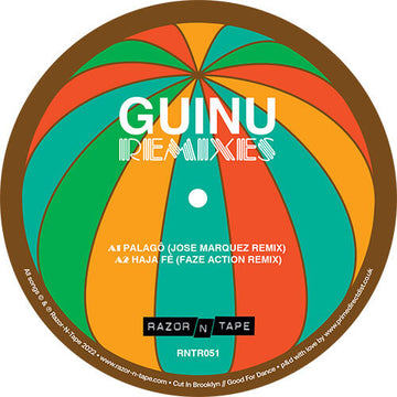 Guinu - Remixes - Artists Guinu Genre Afrobeat, Afro-Cuban, House Release Date 1 Jan 2022 Cat No. RNTR051 Format 12