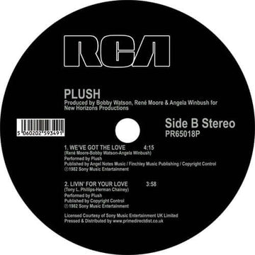 Plush - Free And Easy - Artists Plush Genre Disco, Funk, Reissue Release Date 1 Jan 2019 Cat No. PR65018P Format 12