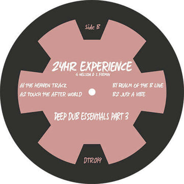 24hr Experience - Deep Dub Essentials Part 3 - Artists 24hr Experience Genre Garage House Release Date 1 Jan 2022 Cat No. DTR019 Format 12