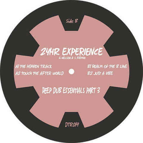 24hr Experience - Deep Dub Essentials Part 3 - Artists 24hr Experience Genre Garage House Release Date 1 Jan 2022 Cat No. DTR019 Format 12" Vinyl - Digital Tape Recordings - Digital Tape Recordings - Digital Tape Recordings - Digital Tape Recordings - Vinyl Record