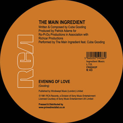 The Main Ingredient - Happiness Is Just Around The Bend - Artists The Main Ingredient Genre Disco, Reissue Release Date 1 Jan 2017 Cat No. PR65002P Format 12" Vinyl - RCA - RCA - RCA - RCA - Vinyl Record