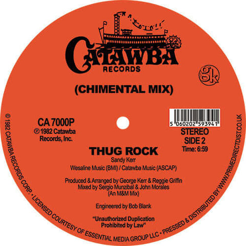 Sandy Kerr - Thug Rock - Artists Sandy Kerr Genre Boogie, Funk, Reissue Release Date 1 Jan 2019 Cat No. CA7000P Format 12" Vinyl - Catawba Records - Catawba Records - Catawba Records - Catawba Records - Vinyl Record