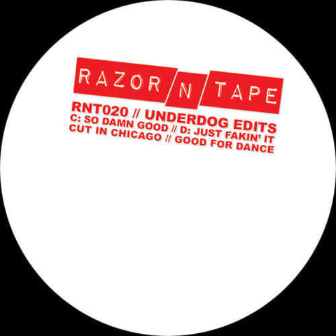 Underdog - Underdog Edits - Artists Underdog Genre Disco Edits, House Release Date 1 Jan 2016 Cat No. RNT020 Format 2 x 12" Vinyl - Razor-N-Tape - Razor-N-Tape - Razor-N-Tape - Razor-N-Tape - Vinyl Record