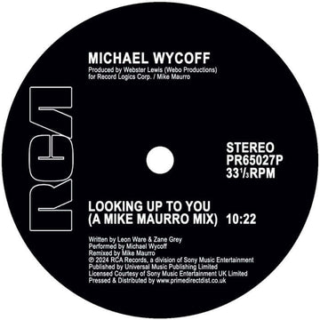 Michael Wycoff - Looking Up to You - Mike Maurro Mix Vinly Record
