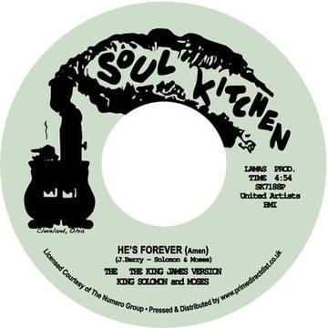 The King James Version - He’s Forever (Amen) - Artists The King James Version Genre Funk Release Date 1 Jan 2020 Cat No. SK7188P Format 7