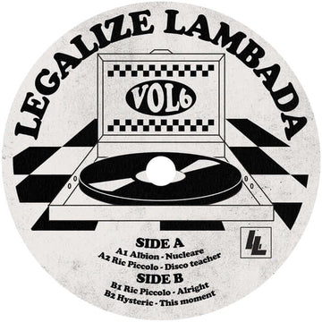 Albion / Hysteric / Ric Piccolo - Legalize Lambada Vol 6 Vinly Record