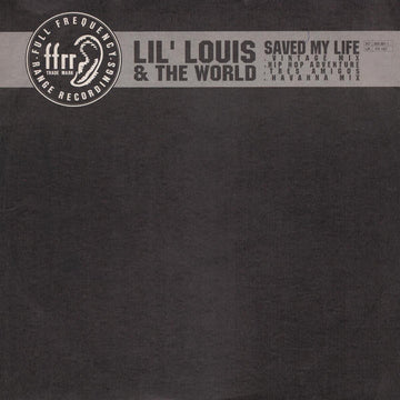 Lil' Louis & The World - Saved My Life Vinyl Vinly Record