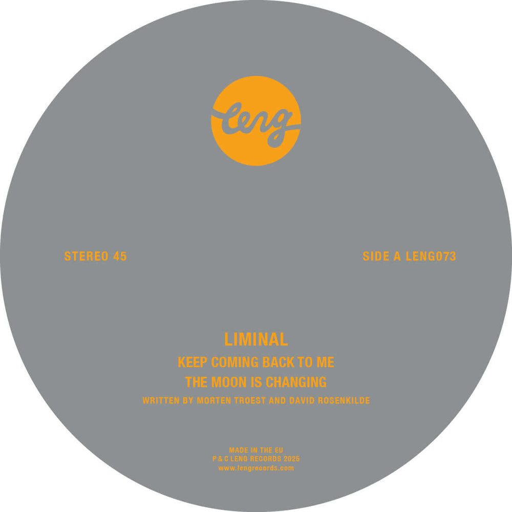 Liminal - Keep Coming Back to Me Vinyl