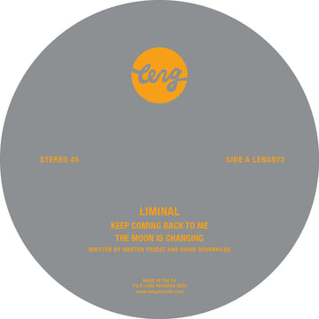 Liminal - Keep Coming Back to Me Vinyl Vinly Record
