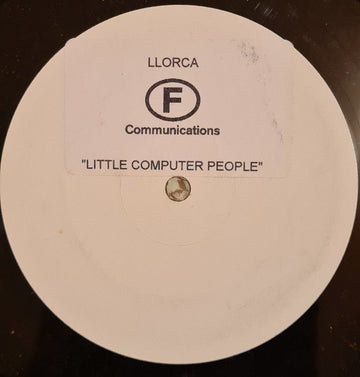 Llorca - Little Computer People Vinyl Vinly Record