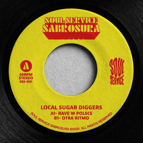 Local Sugar Diggers aka Scruscru / Tony Lavrutz / Los Protos - SSS 01 Vinyl - Vinyl Record