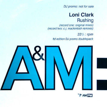 Loni Clark - Rushing Vinyl Vinly Record