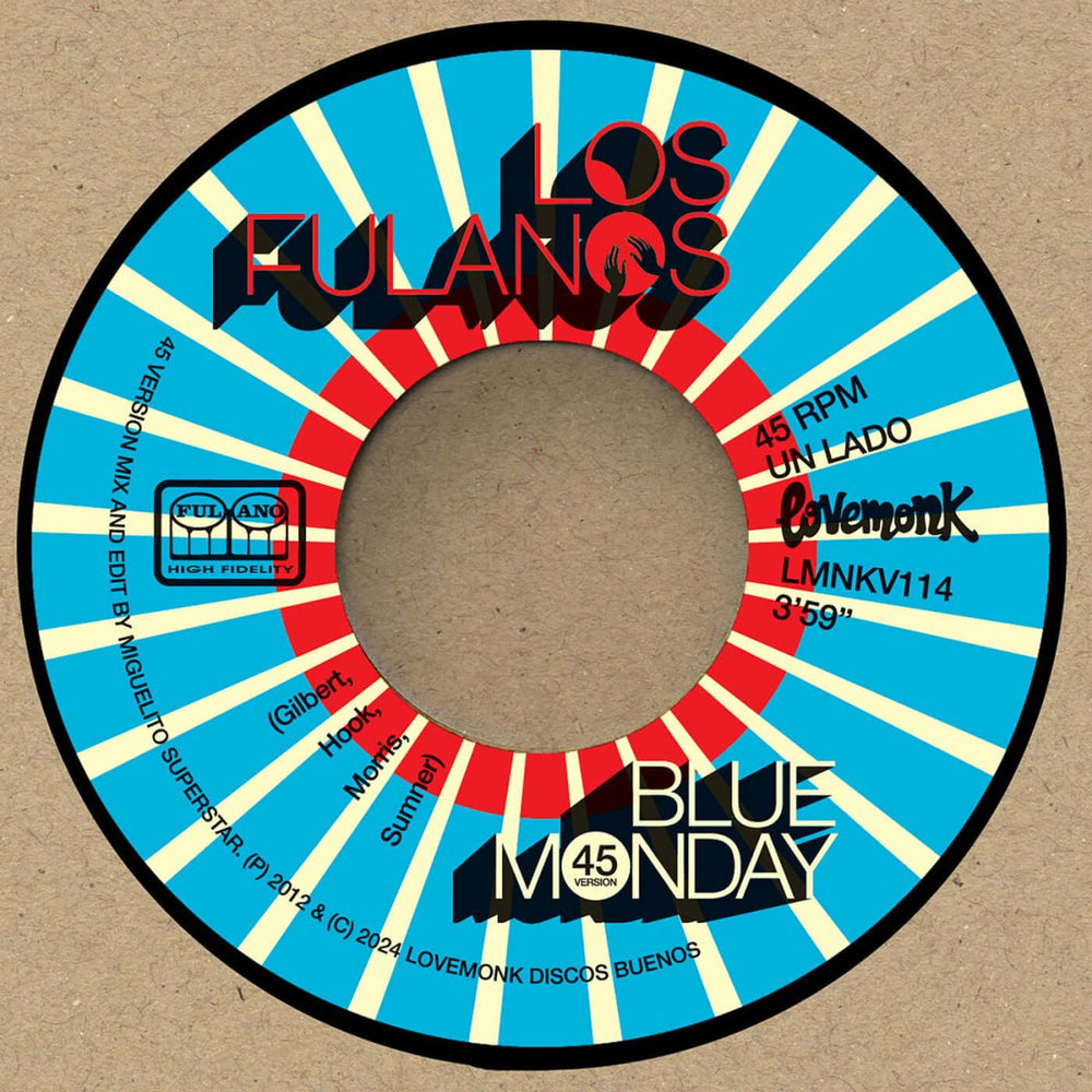 Los Fulanos - Blue Monday / Why Don't We Do Some Boogaloo? Vinyl